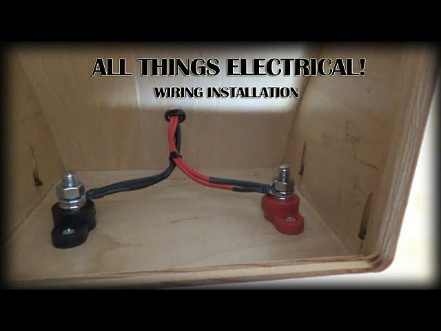 Let’s Build A Teardrop * Step-By-Step * - Part 30 (Electrical Install)