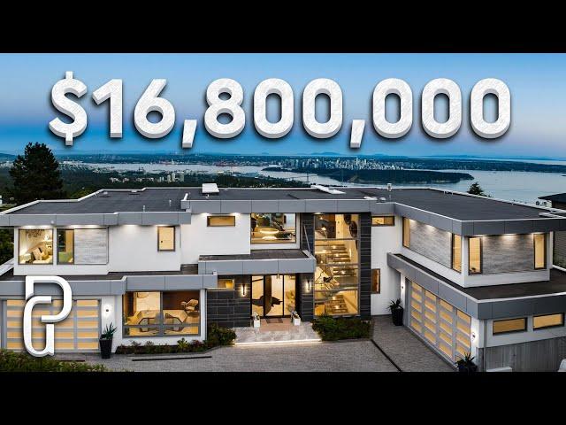 Inside a $16,800,000 Mega MANSION in Canada! | Propertygrams house Tour