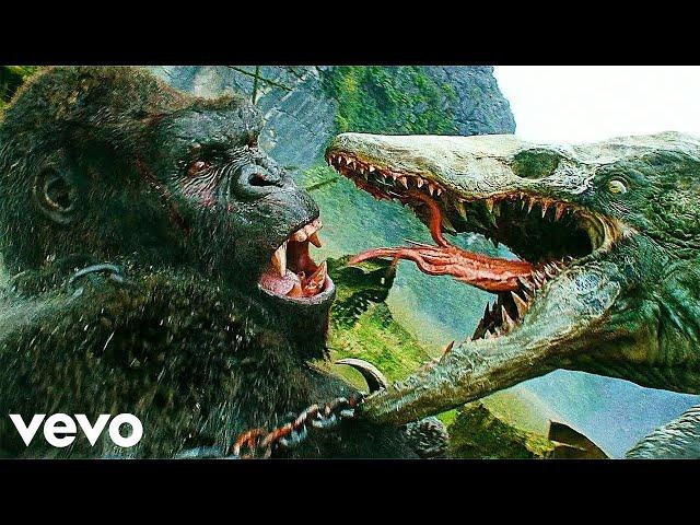 J Balvin, Willy William - Mi Gente (VJERO Remix) | KONG vs GIANT SQUID (Fight Scene)