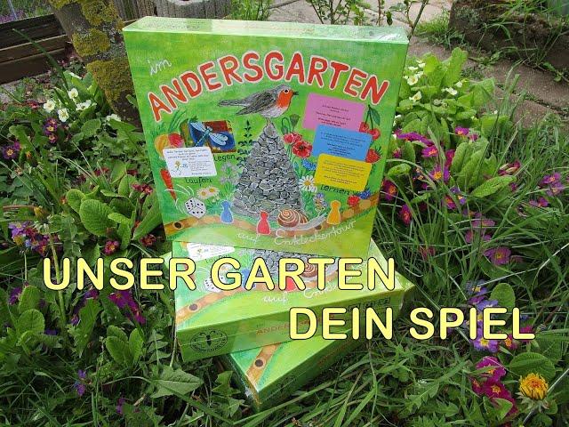 Den Hortus Andersgarten gibt es als Brettspiel (für Erwachsene !  und Kinder)