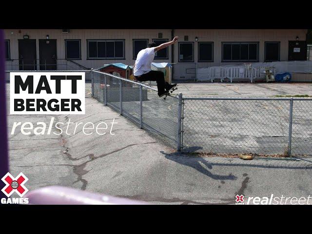 Matt Berger: REAL STREET 2021 | World of X Games