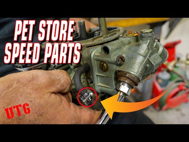 Fine Carburetor Tuning Using Fish Tank Accessories - Regulated Vacuum Leak For A Cleaner Idle