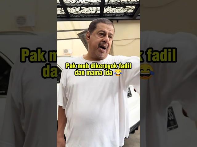 Pak Muh dikeroyok fadil dan mama ida  #fadiljaidi #pakmuh #kakyislam #miskahshafa #dillajaidi