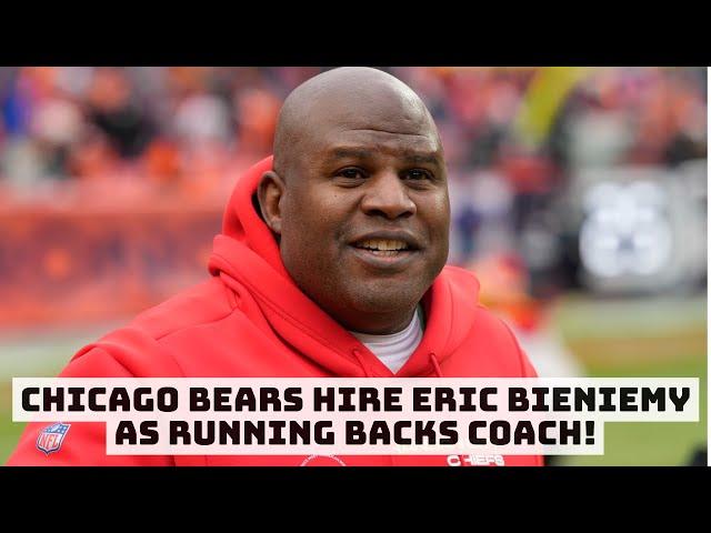 BREAKING: Chicago Bears Hire Eric Bieniemy As Running Back's Coach!!