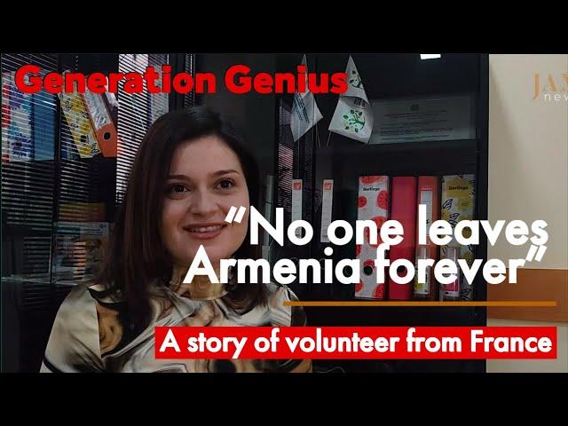 "No one leaves Armenia forever" - a story of volunteer from France