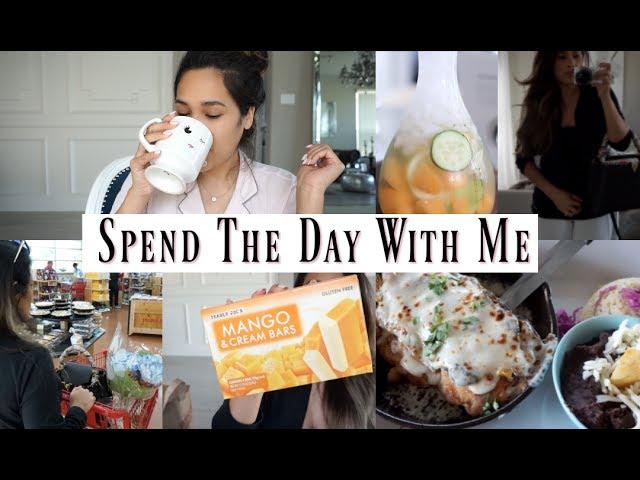 A Day In My Life - Lunch, Grocery Shopping, Trader Joe's Haul - MissLizHeart