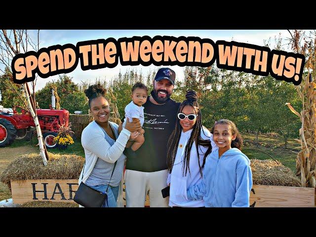 Blended Family Weekend Vlog! apple picking, birthday fun etc.