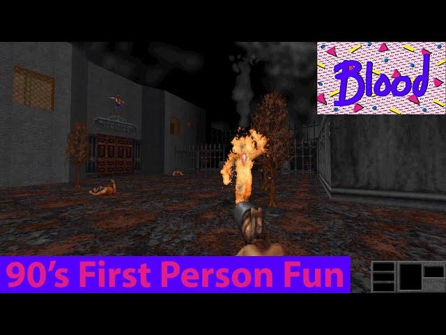 Blood - First Person Fun Time - 90's First Person Shooters