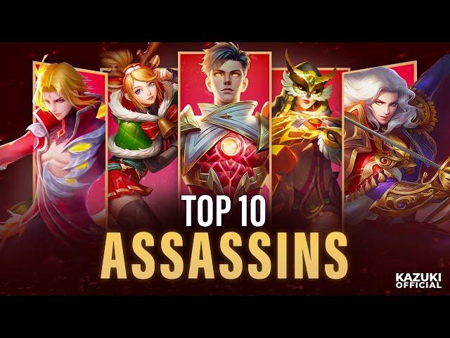 TOP 10 BEST ASSASSINS TO REACH MYTHICAL GLORY BEFORE THE SEASON ENDS