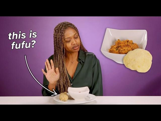 Africans Try Each Others Fufu and Stew