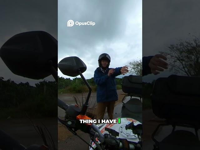 Rainy Day Ride  My Waterproof Jacket Saved Me!