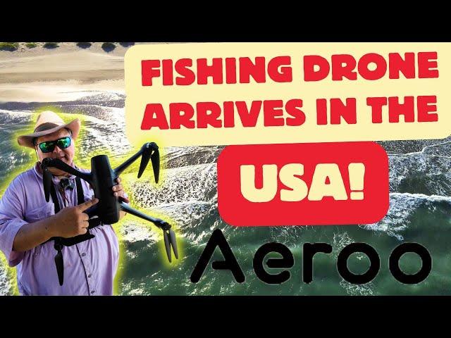 AEROO PRO FISHING DRONE - Testing at South Padre Island - Tutorial Video