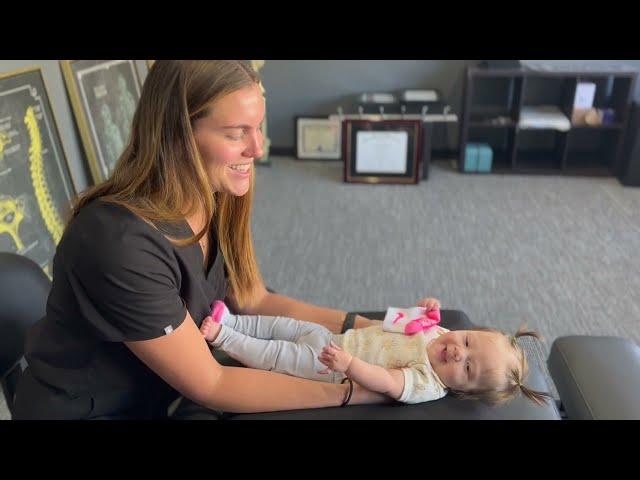 Adjusting A Baby  Chiropractic | Denver, CO | Dr. Mckenzie Cervini