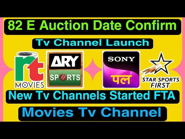 DD Free Dish 82 E Auction Date Confirm  New Tv Channels Started FTA @BreakingNewsDth