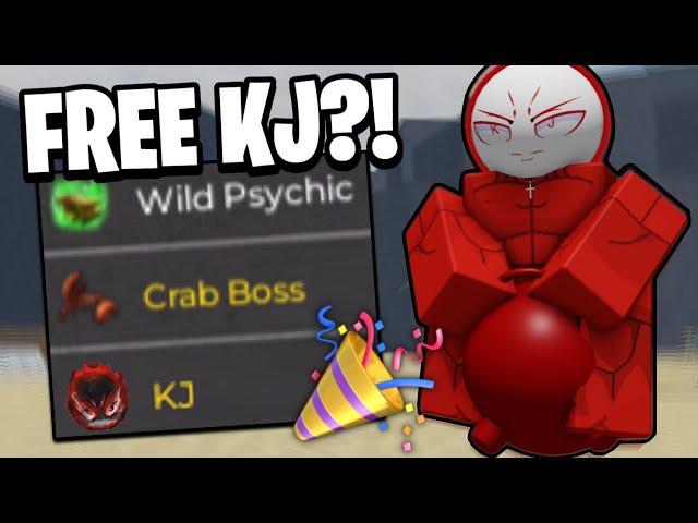 FREE KJ UPDATE RELEASE DATE + NEW UPDATE IN THE STRONGEST BATTLEGROUNDS..