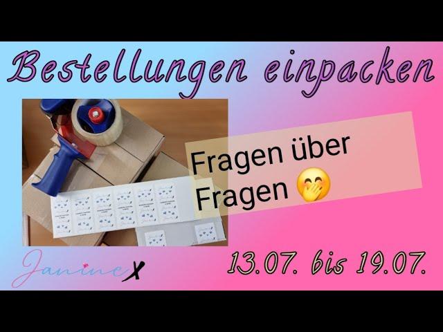 JanineX - Bestellungen packen #25 -  nach dem Launch ist vor dem Launch :D