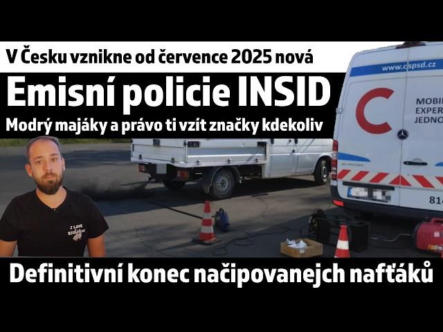 V Česku vznikne Emisní Policie INSID, která ti kdekoliv může sebrat značky