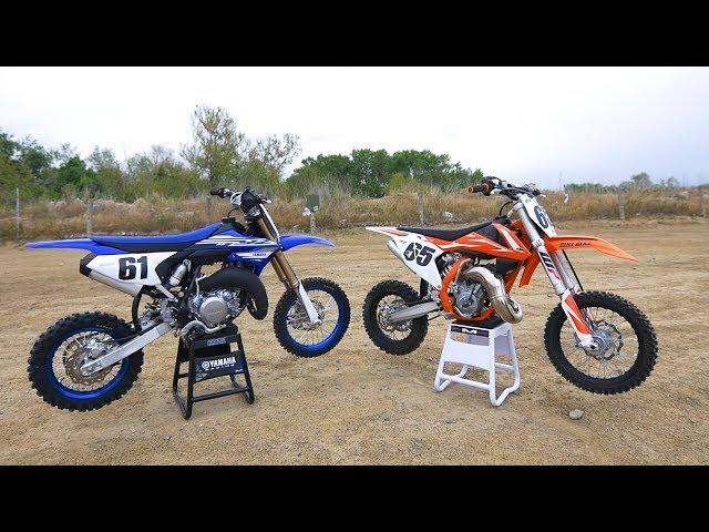 Yamaha YZ65 versus KTM 65SX - Dirt Bike Magazine