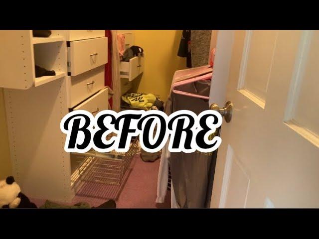 Organizing MY CLOSET Finally !! // Leanne Meng (** )