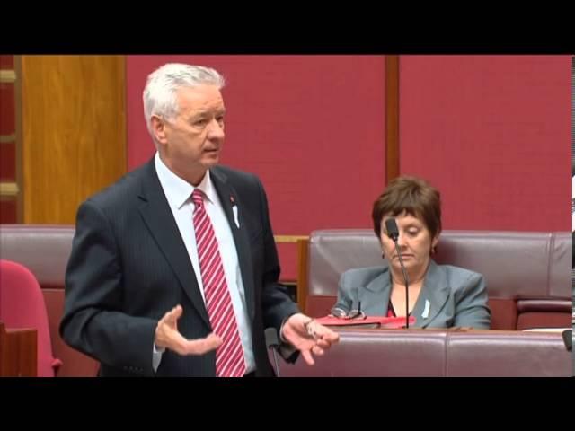 Condolence Motion - Joe Riordan AO