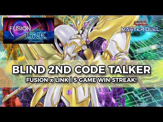 70% Win Rate! Blind 2nd Code Talker Fusion x Link Festival 2024 - Yu-Gi-Oh! Master Duel