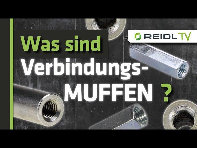 Verbindungsmuffe / Gewindemuffe / Langmuffe - Für was wird diese Muffe verwendet? [German]