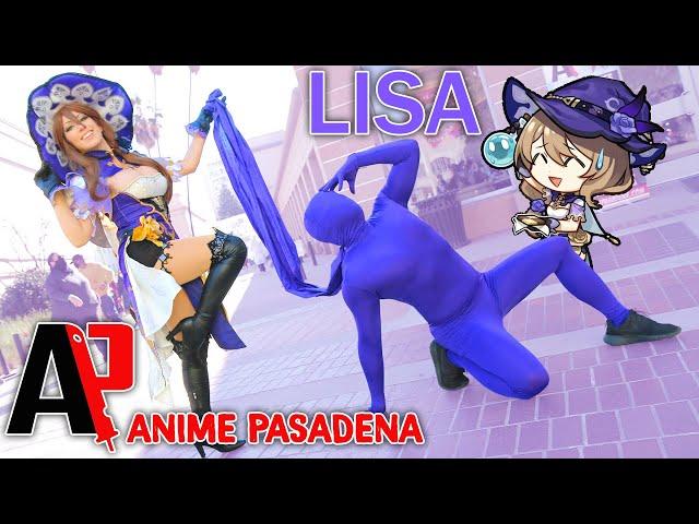 Lisa Electrocutes Anime Pasadena 2021 ft. Elizabeth Rage | Genshin Impact