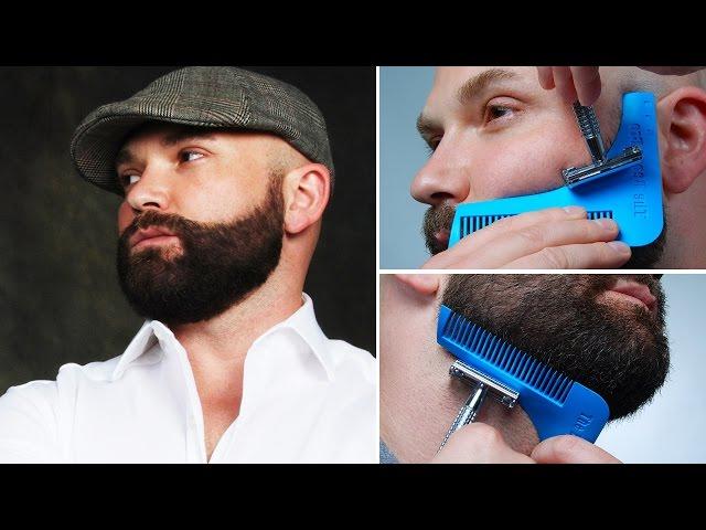 Shape Your Beard Fast and Easy With Bro Beard Shaping Tool- How-to Tutorial