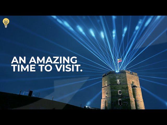 Vlog: Experiencing The Vilnius Light Festival (2024)