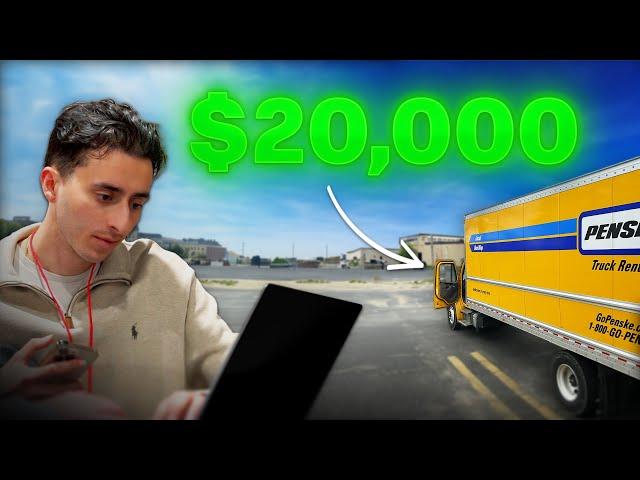 Placing a $20,000 Order and Picking It Up Myself | Amazon FBA Wholesale