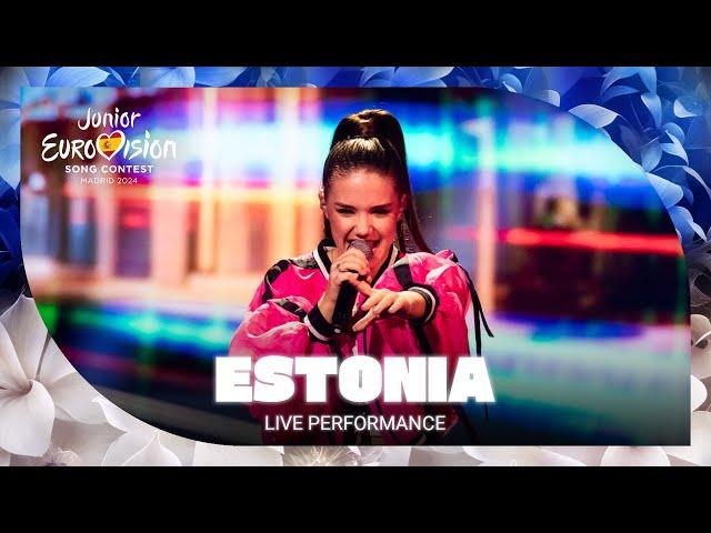 ANNABELLE - Tänavad (LIVE) | Estonia  | Junior Eurovision 2024 | #JESC2024