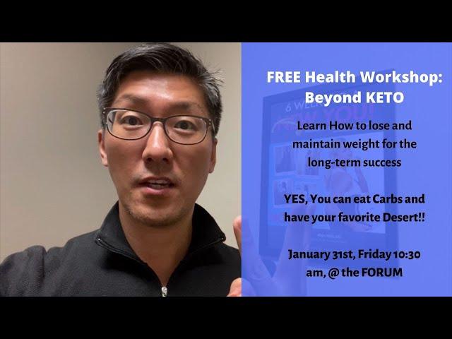 Chiropractor Tempe AZ | FREE Health Workshop: Beyond Keto at Chirowell