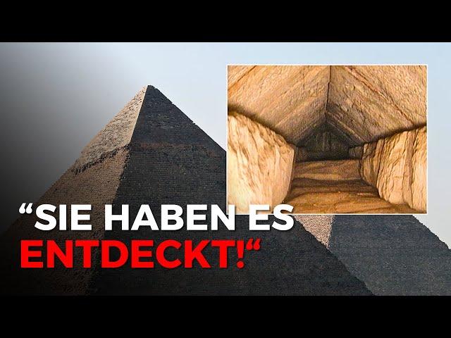 Wissenschaftler haben endlich die geheime Kammer in der Großen Pyramide Ägyptens entdeckt!