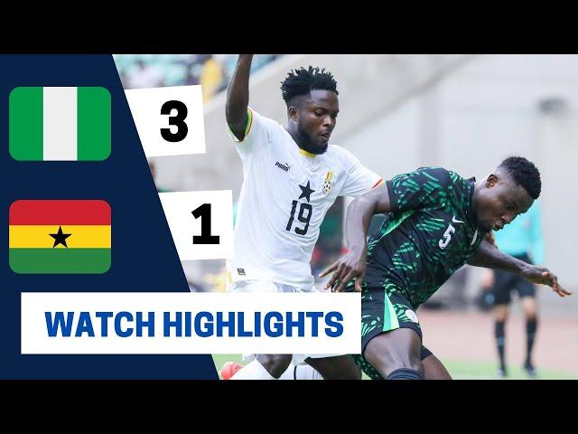 GHANA VS NIGERIA(1-3)-CHAN QUALIFIERS-GOALS&HIGHLIGHTS