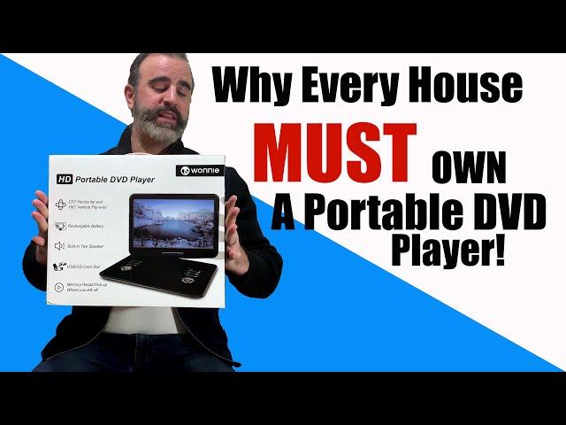 Wonnie Portable DVD Player | Amazon | Why this is a MUST HAVE item Today | PSA. Montreal Youtuber