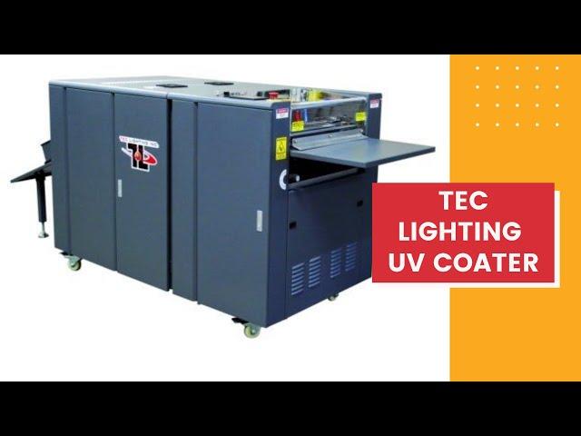 2012 Teclighting UV Coater with 30" Feeder (2)