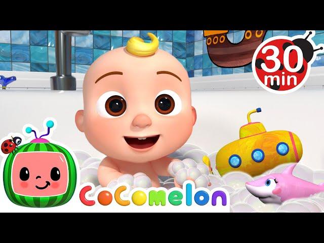 [ 30 MIN LOOP ] The Bath Song! 🫧| Fun Learning Cocomelon Loops | Nursery Rhymes & Kids Songs