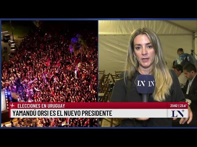 Elecciones en Uruguay: Yamandú Orsi se impuso con el 52,01%