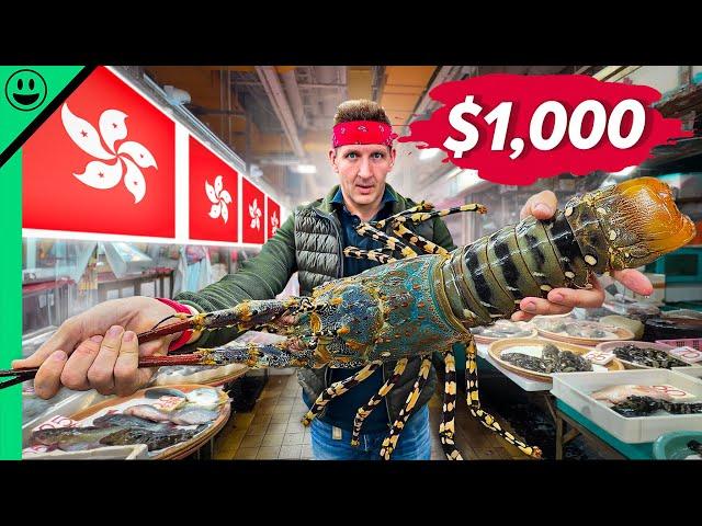 $1000 Seafood Challenge in Hong Kong!! We Went OVER BUDGET!!