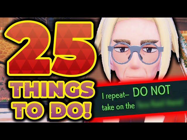 25 Things To Do After Finishing Pokémon Scarlet & Violet