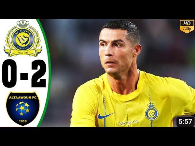 Al-Nassr vs Al-Taawon 0 - 2 |Highlights & All Goals 2023|