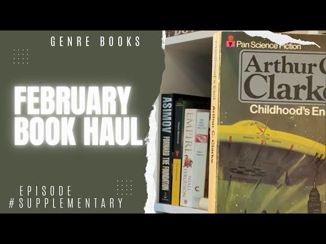 Genre Books February Book Haul