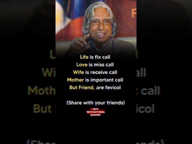 motivational quotes of apj Abdul kalam | Life is fix call...| | #motivation #apjabdulkalam#shorts