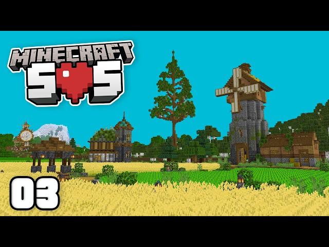 Minecraft SOS: Ep. 3 - THE FIRST CHALLENGE!!!