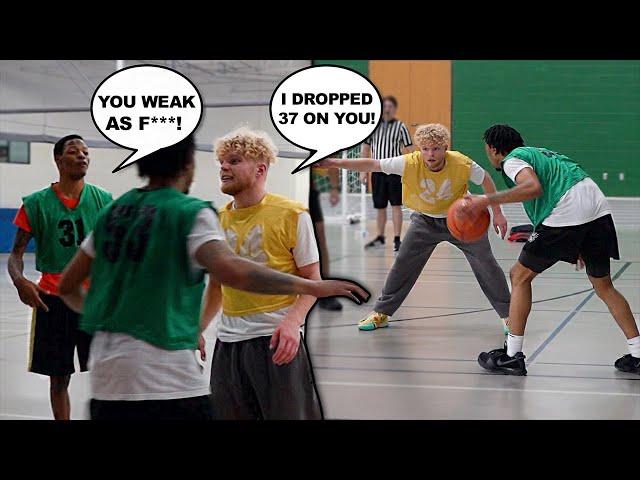 I Joined A College Intramural Team & Dropped 37 On Trash Talkers!