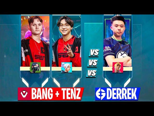 Reunion New & Former SEN Controllers | SEN TenZ + SEN Bang against EG Derrek