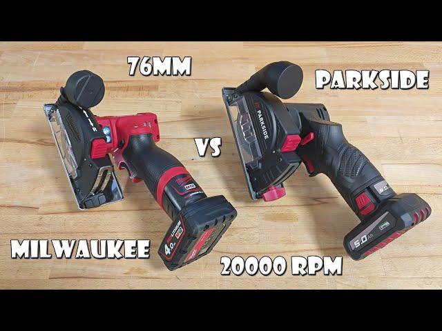 Parkside Performance 12V Angle Grinder vs Milwaukee M12 Cut-Off Tool