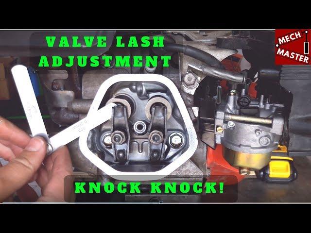 Small Engine Repair Valve Lash Clearance Adjustment on Honda, Predator, or any Engine