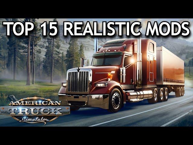 American Truck Simulator - Top 15 Most Realistic Mod