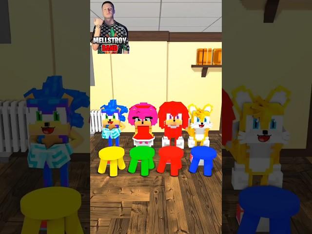 Chase Chairs Challenge With Sonic and Friends